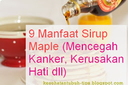 9 Manfaat Sirup Maple (Mencegah Kanker, Kerusakan Hati dll)