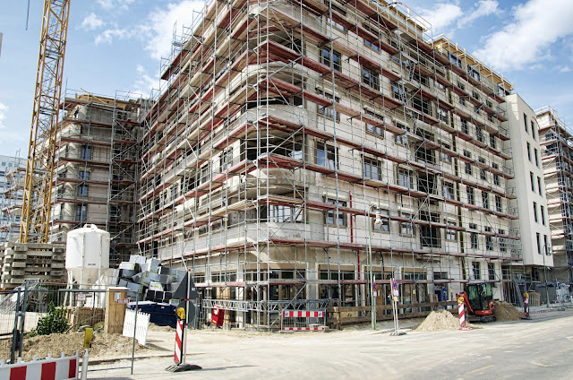 Baustelle Flottweilerstraße, zwischen Pohlstraße und Lützowstraße,10785 Berlin, 13.07.2013