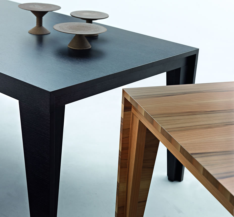 modern wood table
