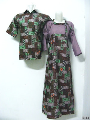 Batik Sarimbit Gamis 