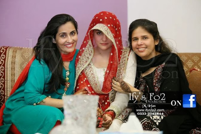 Sanam Baloch Wedding Pic Nikah Day