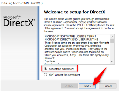 تحديث ال DirectX