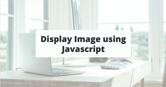 Display image using Javascript