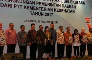 Pengangkatan CPNS Kesehatan dari Jalur PTT