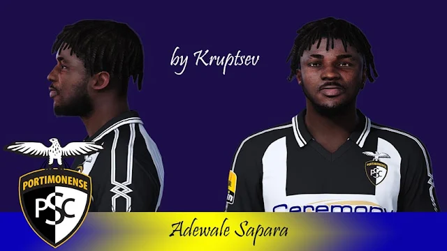 Adewale Sapara Face For eFootball PES 2021