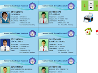 Aplikasi Cetak Kartu NISN Terbaru 2017/2018 Format Excel
