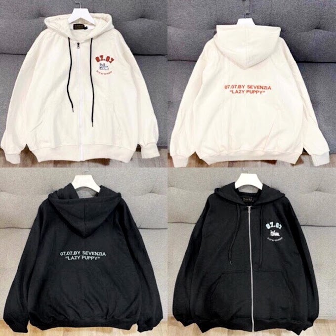 [Giá Sale] ÁO HOODIE NỈ DÂY KÉO NGOẠI (07.07) HD1710 (ShopTop FaShion)