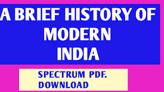 A Brief History of Modern India by Rajiv Ahir (Spectrum) PDF