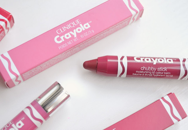 Clinique Crayola Chubby Stick Review with Swatches