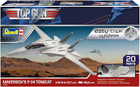 Revell 1/72 Maverick's F-14 Tomcat ‘Top Gun’ Easy-Click (04966) English Color Guide & Paint Conversion Chart