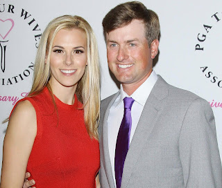 Webb Simpson With His Wife 