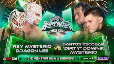WWE Lucha Libre Americana WWE-WrestleMania-40-LWO-vs.-Santos-Escobar-Dominik-Mysterio