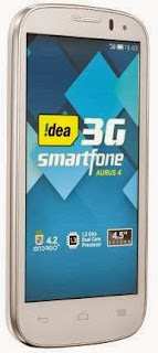 Idea launches dual-sim Android Aurus