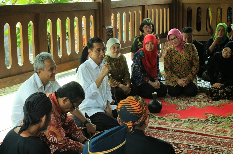 Jokowi Mengaku Senang Dengan Tradisi Masyarakat Samin di 