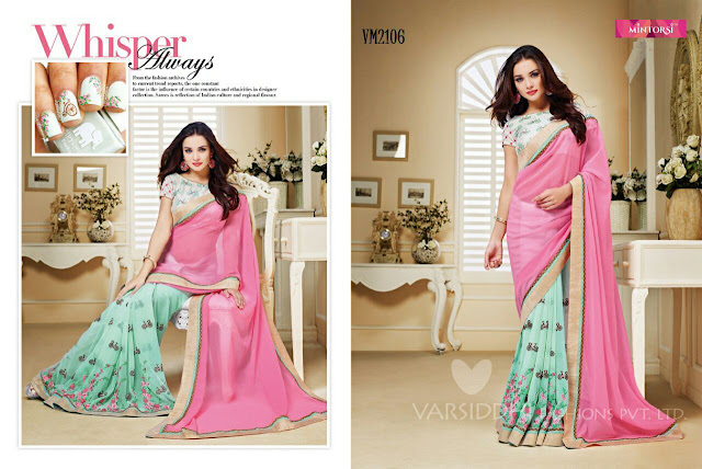 Buy Online Latest Bollywood Style Saree Collection Catalog-40 by Mintorsi at Wholesale Price.