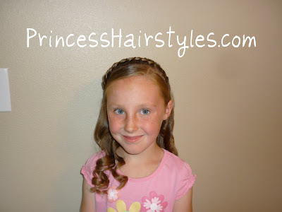 hairstyle for a princess