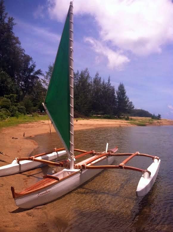 Outrigger Sailing Canoes: Around the Workshops