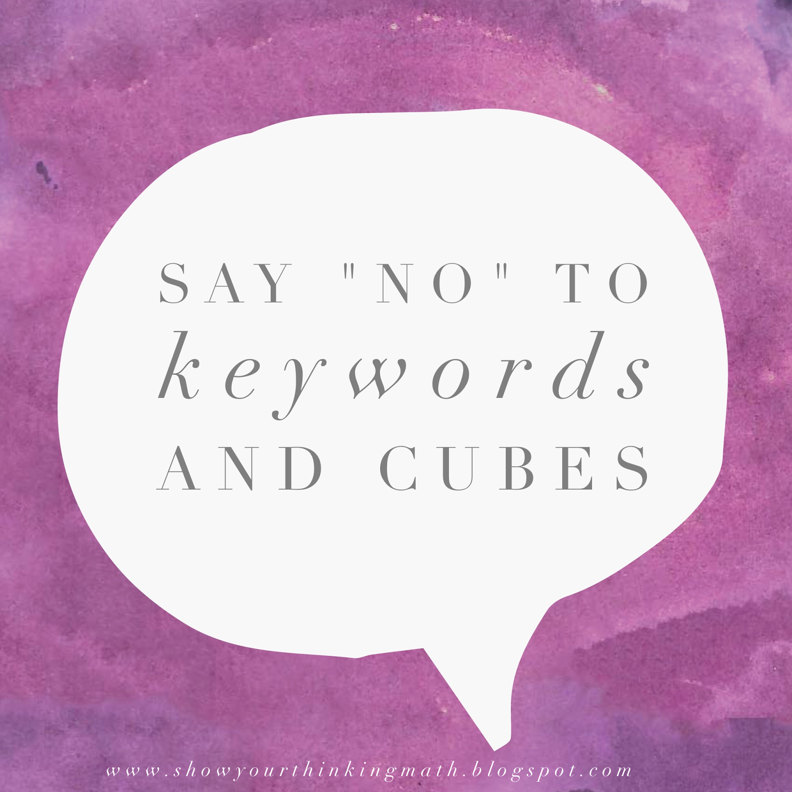 Why I Don T Use Keywords Or Cubes