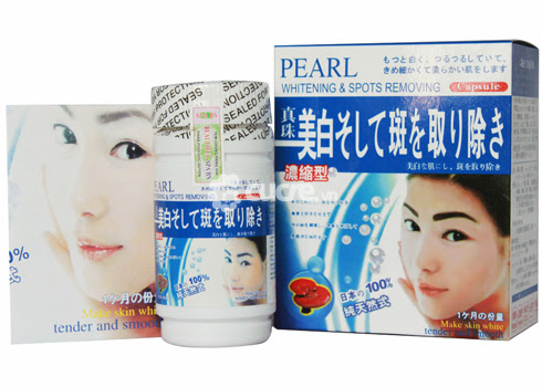 Thuốc trị nám da Pearl whitening của Nhật Bản hình ảnh