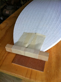 wooden surfboard the yang