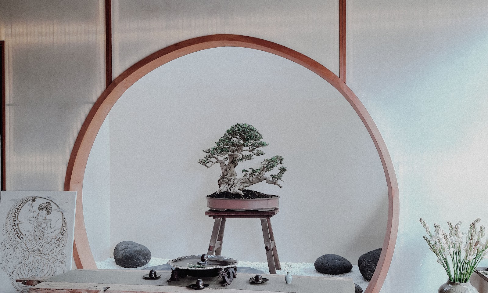 dragon tea temple ubud | tea meditation