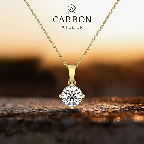 Diamond Pendant Necklace for Women in 14k Gold 