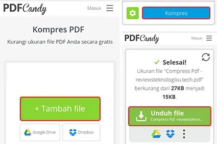 cara memperkecil ukuran pdf di hp tanpa aplikasi