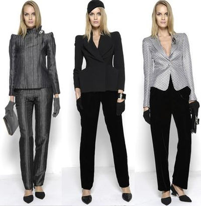 New women blazer suits long sleeve v neck slim office lady