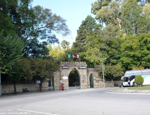 curia - hotel termas entrada