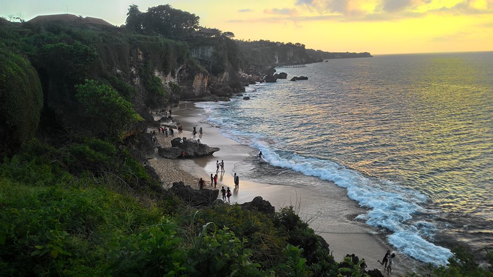 wisata religi dunia Pantai Tegal Wangi Bali Tempat Foto 
