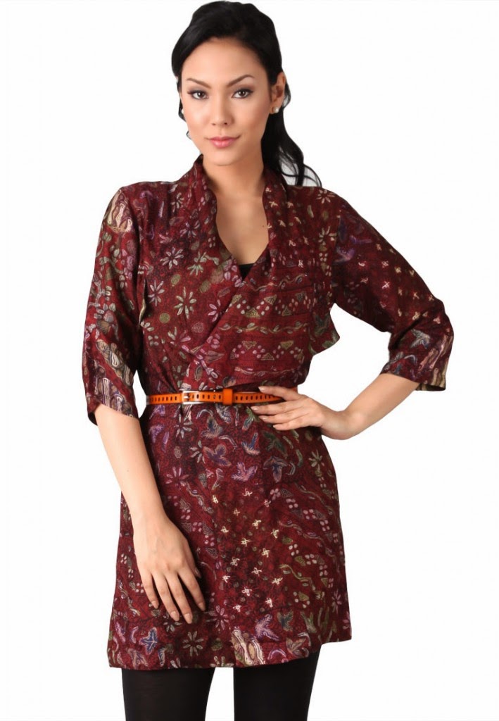 Model Busana  Batik Wanita  KOLEKSI BATIK TERLENGKAP