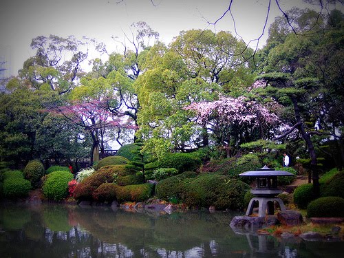 Nishinomaru Garden in  Japan