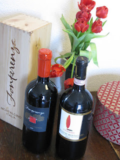 Fonterenza and Cupano Magnum bottles of Brunello and Rosso di Montalcino