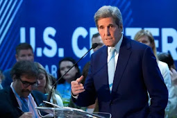 John Kerry Dicemooh Saat Pidato di KTT Iklim COP27