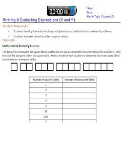 Math Journal in Smart Notebook