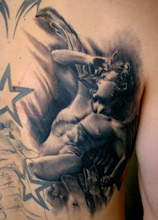 fallen angel tattoo