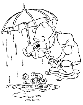 Disney Coloring Pages,winnie the pooh