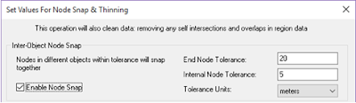 Inter- Objek node snap mapinfo 12