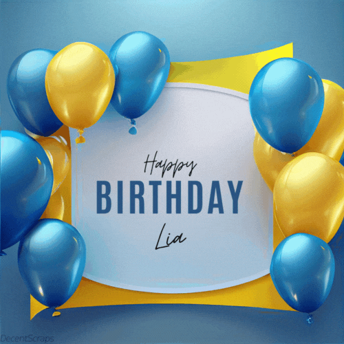 Happy Birthday Lia (Animated gif)
