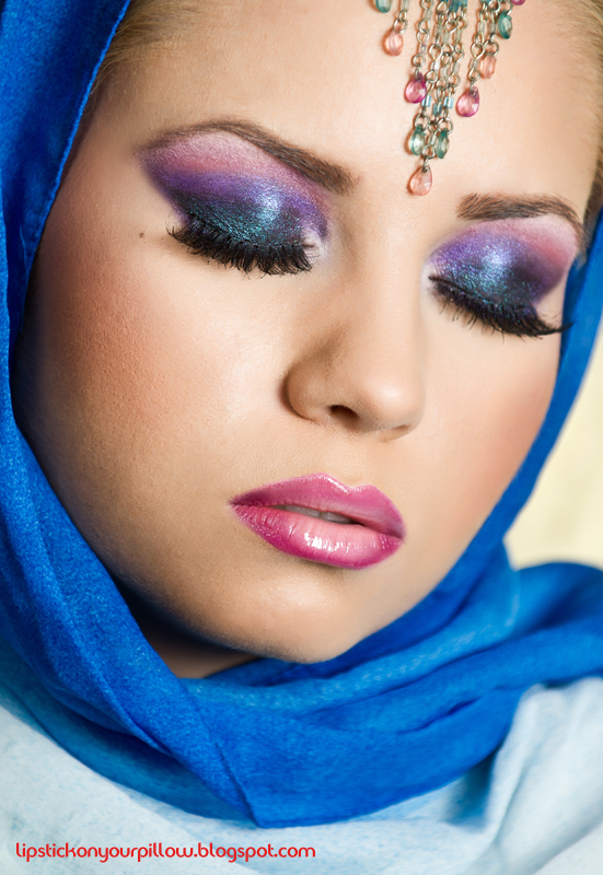 arabic makeup looks. Sultry Arabic Makeup Look