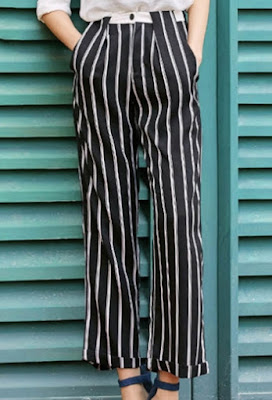  Model  celana  panjang  kain wanita terbaru kekinian  Gaya 