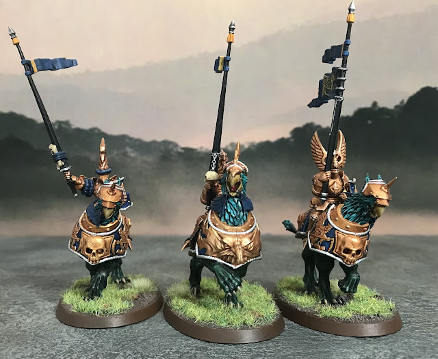 Painted Demigryph Knights