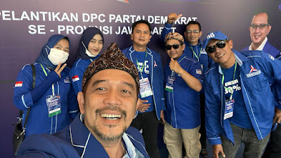Resmi Dilantik, DPC Demokrat Ciamis Langsung Tancap Gas Hadapi Pemilu 2024
