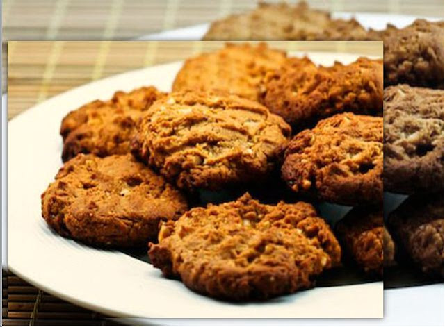 Mau coba bikin cemilan Almond Chip Cookies yang enak Masakan Lezat -  3 Langkah Menciptakan Almond Chip Cookies Super Duper Enak, Yuk Coba Bunda..!