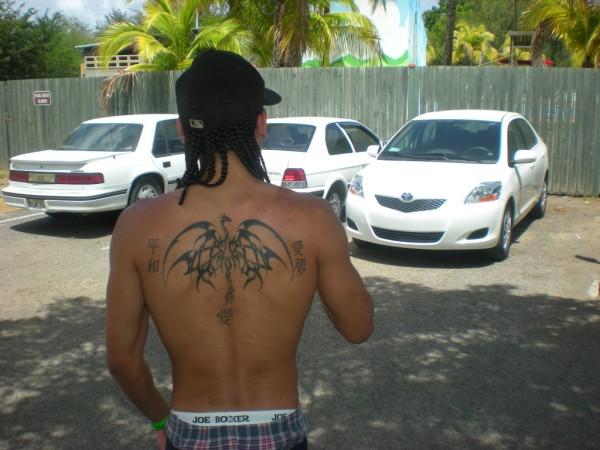 back tattoos for black men. ack tattoos for men wings.