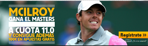 betfair McIlroy Masters de Augusta mas bienvenida nuevos registros 9-4