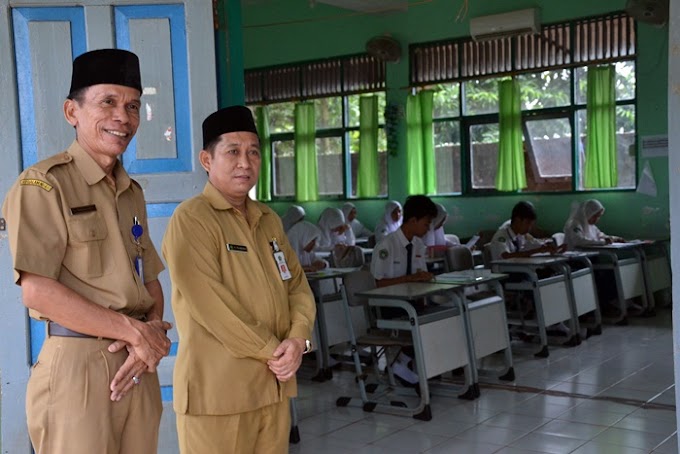 Pantau USBN, Ka.Kankemenag imbau Siswa Utamakan Kejujuran