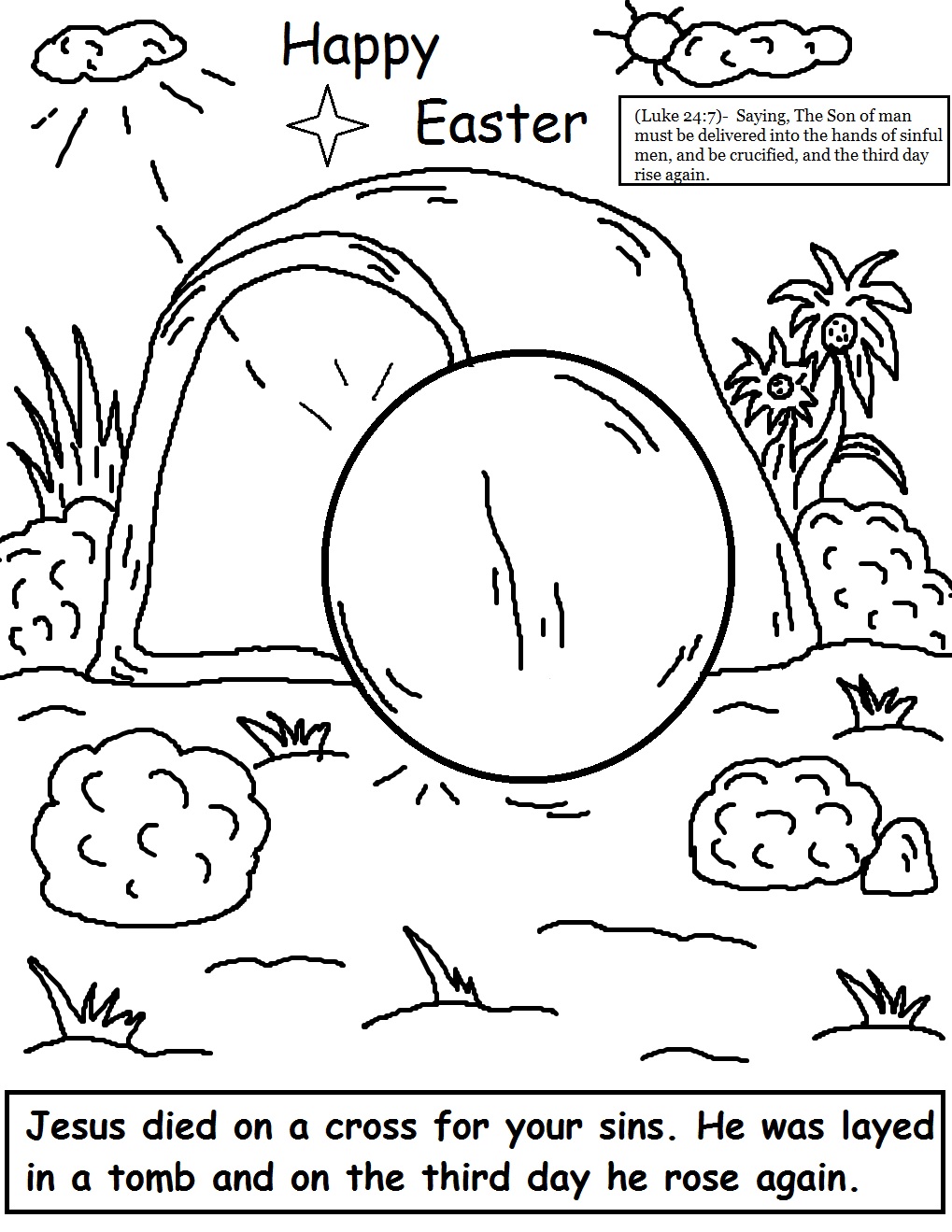 Kids Coloring Pages Easter gt;gt; Disney Coloring Pages