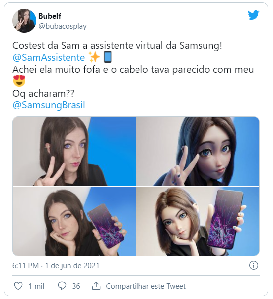 Conheca A Sam Personagem Da Samsung Que Virou Crush Da Internet Multimidia Info