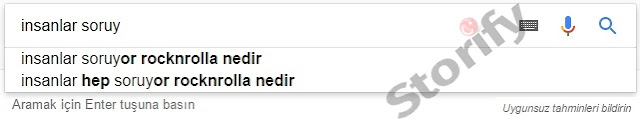 google arama sorgusu